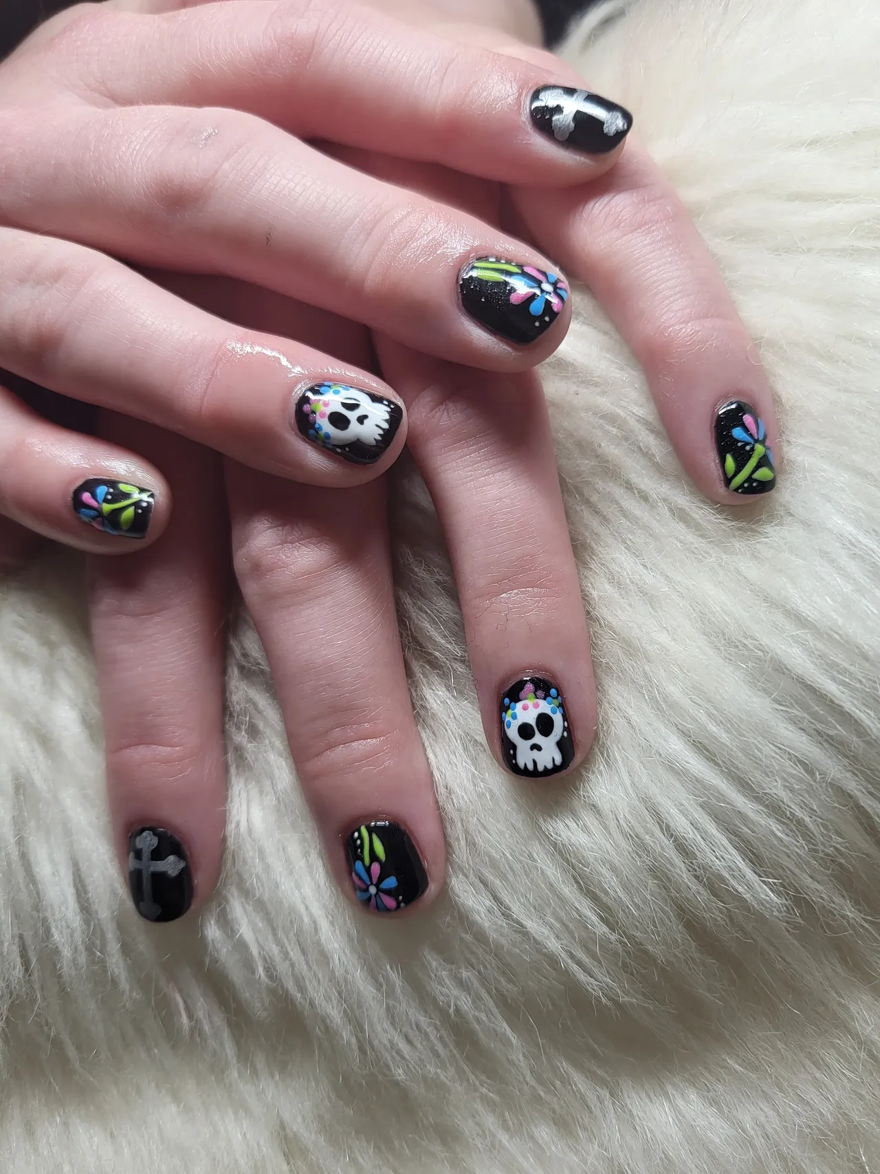 Sweet sugar skulls